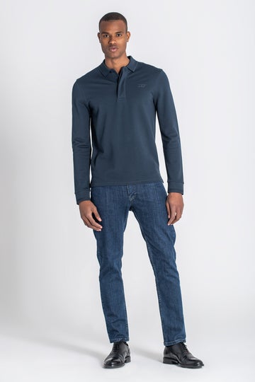 JEF_FW21-22_LB_1357_360x POLO AZUL ERALDO JEF - Image 1