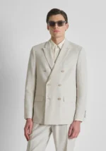 BLAZER BEGE EM LINHO ANTONY MORATO