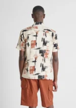 CAMISA BEGE ESTAMPADA EM LINHO ANTONY MORATO - Image 3