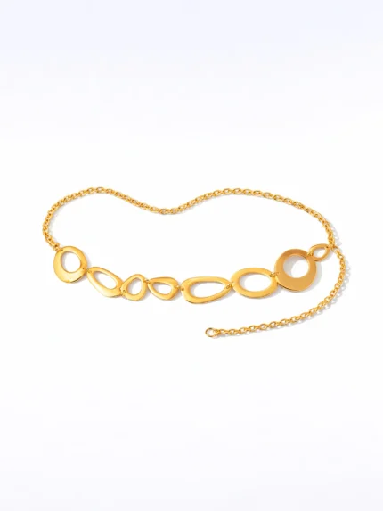 CINTO DOURADO COM ELOS ORGÂNICOS SAHOCO