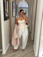 TOP CORSET FLORAL TEXTURADO PONTO CHIC - Image 2