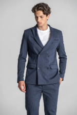 BLAZER HAMILTON AZUL ÀS RISCAS JEF - Image 3