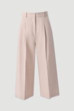 CALÇA CULOTTE BEGE COM PREGA FERRACHE - Image 3
