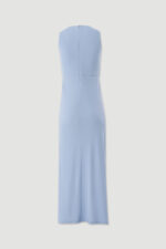VESTIDO AZUL COMPRIDO COM ABERTURA FRONTAL FERRACHE - Image 5