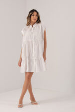 VESTIDO CAMISEIRO BRANCO FERRACHE - Image 2