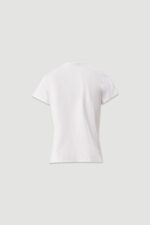 T-SHIRT BÁSICA BRANCA COM BORDADO FERRACHE - Image 2