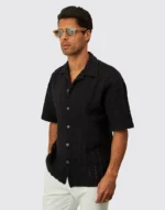 CAMISA RENDADA PRETO ZOLF