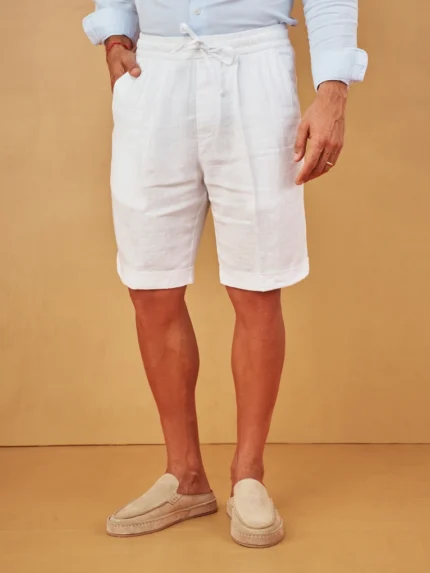 CALÇÃO DE LINHO OFF WHITE ZOLF