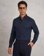 CAMISA AZUL GOLA ELEGANCE ZOLF