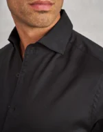 CAMISA PRETA GOLA ELEGANCE ZOLF - Image 3
