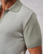 CAMISEIRO TRICOT ESTRUTURA ESPINHA VERDE SECO ZOLF - Image 3
