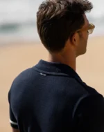CAMISEIRO TRICOT COM BOLSO AZUL ZOLF - Image 2