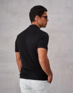 CAMISEIRO TRICOT MALHA FINA PRETO ZOLF - Image 3