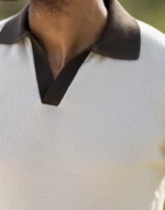 POLO TRICOT TEXTURA BICOLOR CRU ZOLF - Image 3