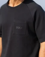 T-SHIRT CONFORT PRETO ZOLF - Image 2