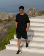T-SHIRT CONFORT PRETO ZOLF - Image 4