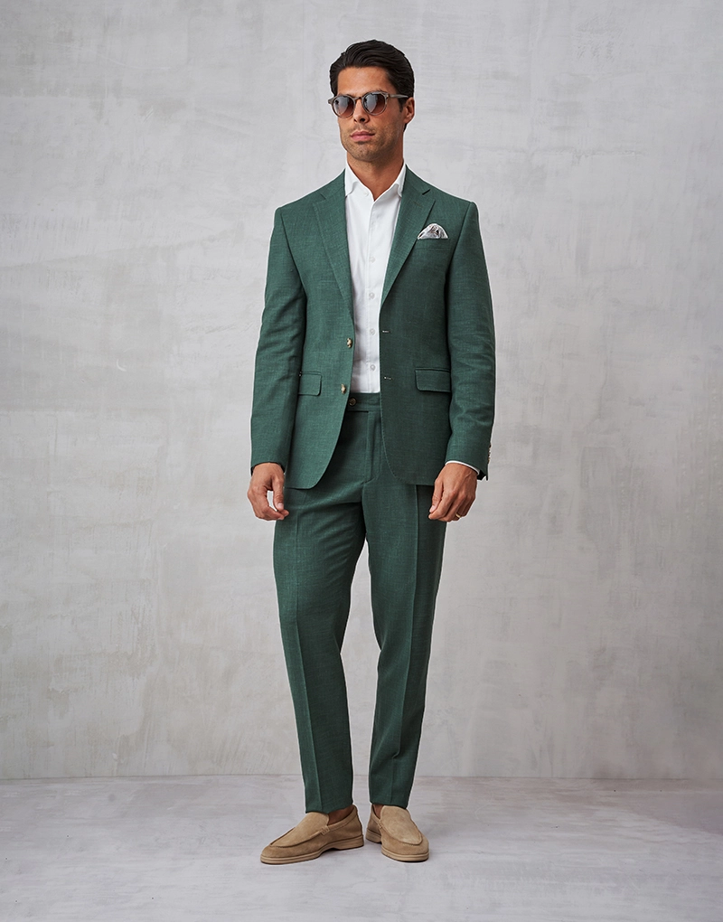 262906006_Blazer-de-linho-verde_2 FATO VERDE DE LINHO ZOLF - Image 1