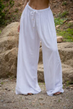 CALÇA FLUIDA BRANCA PONTO CHIC - Image 3
