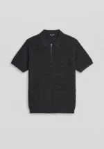 POLO TRICOT TEXTURA ONDULADA PRETO ANTONY MORATO - Image 4