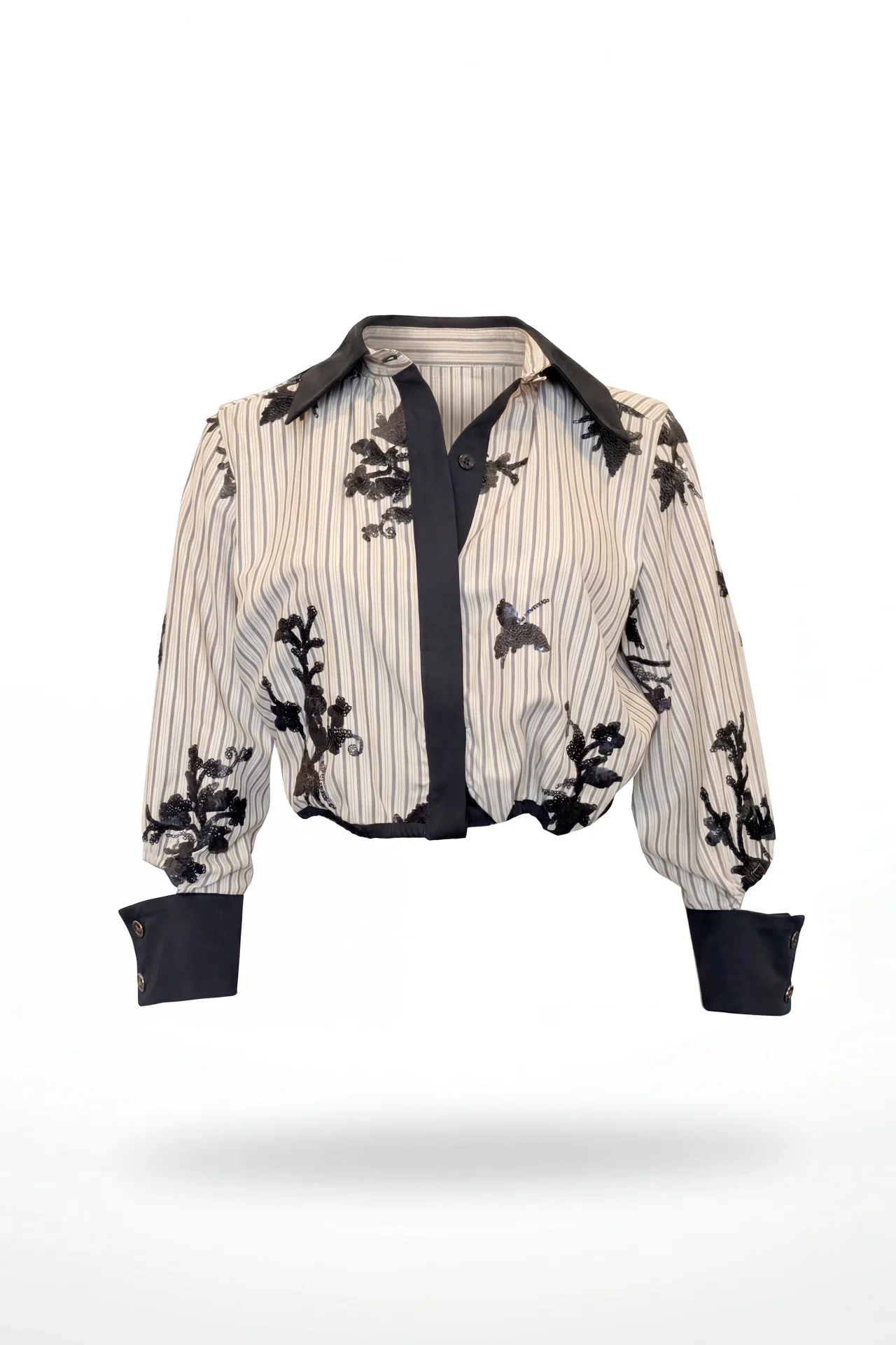 SAHOCO-SS26-23_bfebe2b7-6b40-4762-b669-121969faa3e5 CAMISA RISCAS COM BORDADOS EM LANTEJOULAS SAHOCO - Image 1