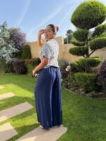 CALÇA FLUIDA AZUL MARINHO PONTO CHIC - Image 4