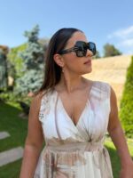 VESTIDO MIDI ESTAMPADO FLORAL PONTO CHIC - Image 3