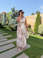 VESTIDO MIDI ESTAMPADO FLORAL PONTO CHIC - Image 2