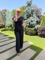 CONJUNTO AZUL MARINHO FLUIDO PONTO CHIC - Image 3