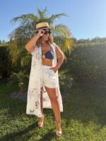 COLETE BRANCO COM BORDADO DIXIE - Image 2