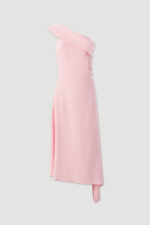 VESTIDO ROSA ASSIMÉTRICO COM DECOTE ASSIMETRICO FERRACHE - Image 6