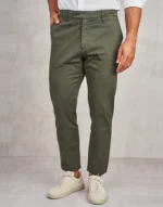CALÇA CHINO VERDE MILITAR ZOLF