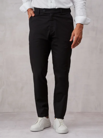 CALÇA CHINO PRETA ZOLF