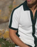 CAMISEIRO EM TRICOT BICOLOR BRANCO ZOLF - Image 3