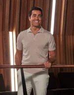 POLO LÃ MERINO EXTRA FINO BEGE ZOLF