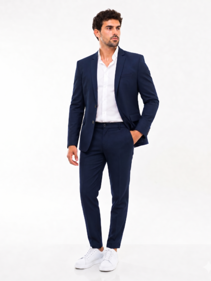 FATO CLÁSSICO AZUL PONTO CHIC