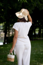 CHAPÉU EM RÁFIA NATURAL COM LAÇO SILVINA CAMPOS - Image 4