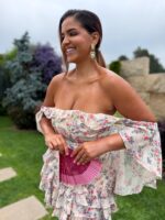 VESTIDO FLORAL CAI-CAI COM FOLHO NAS COSTAS PONTO CHIC - Image 3
