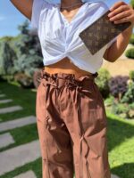 TOP CAMISA COM ENTRELACE DIXIE - Image 3