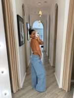 CALÇA DENIM COM BRILHANTES SAHOCO - Image 2