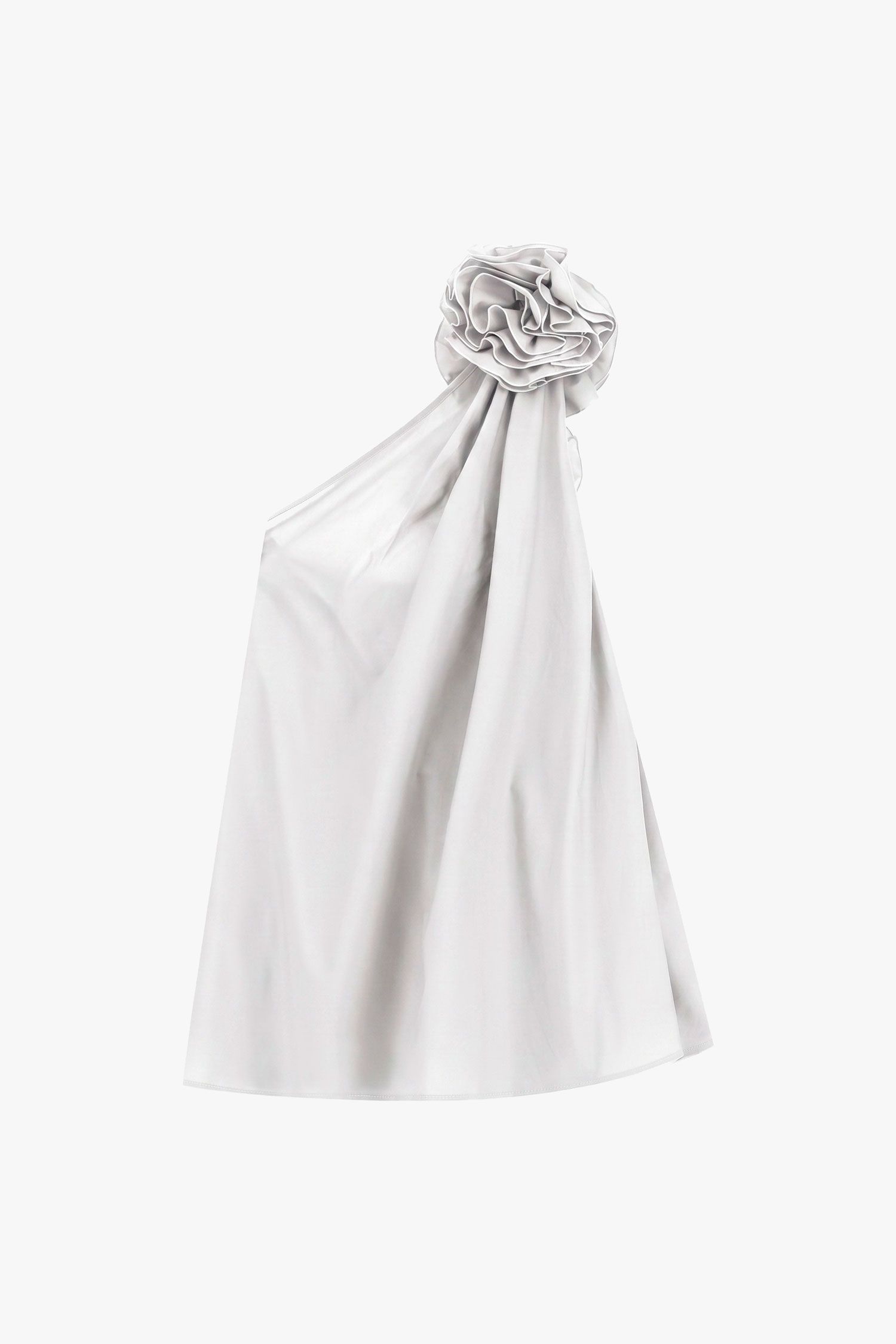 01100_AFFSLTP_F VESTIDO BRANCO COM FLOR APLICADA IMPERIAL - Image 1