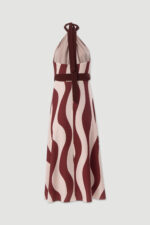 VESTIDO COMPRIDO ESTAMPADO DECOTE HALTER FERRACHE - Image 5