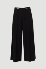 CALÇA CULOTTE PRETA FLUIDA FERRACHE