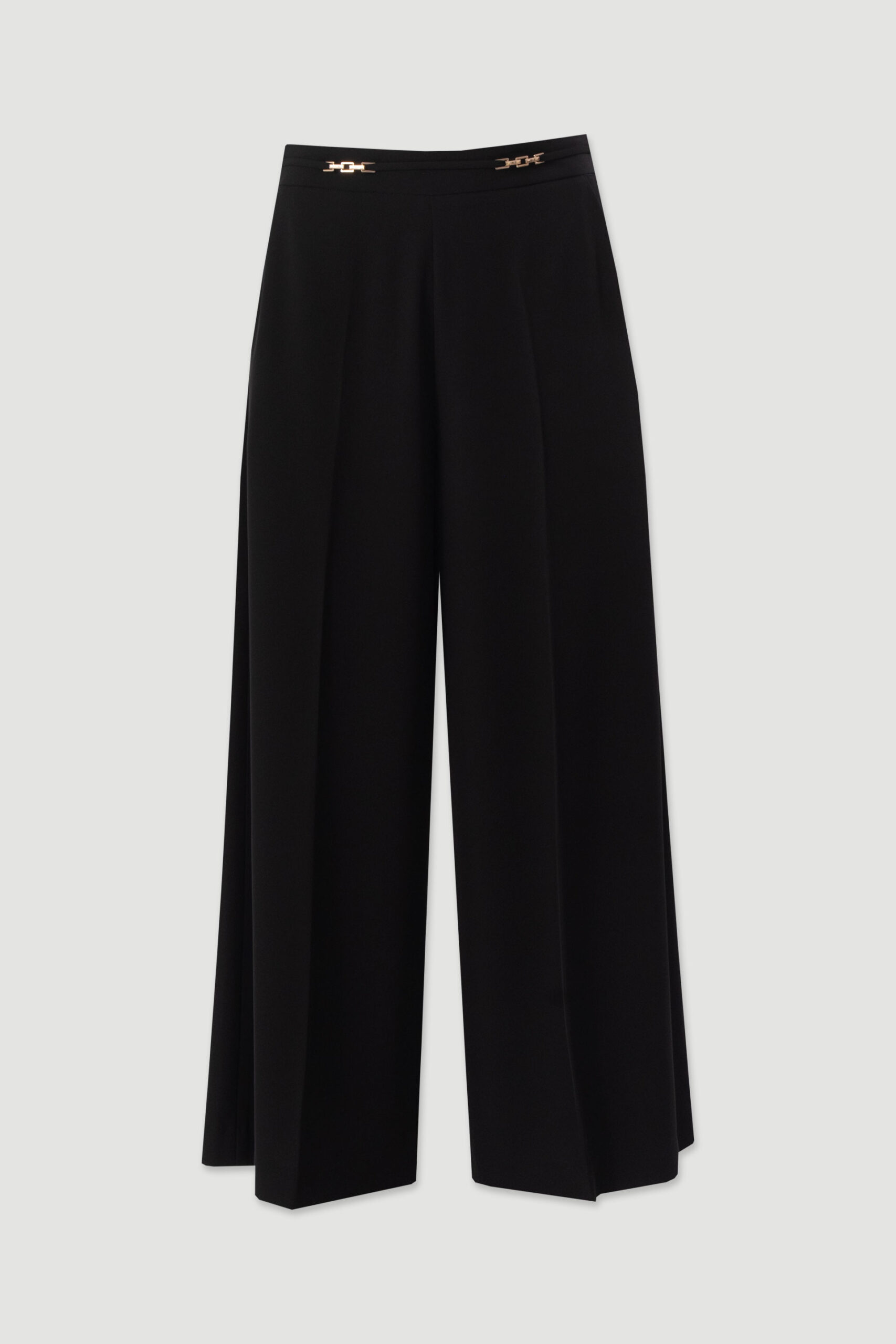 1784209400_55be5ab6169109c4f8e09b0b45b0f116 CALÇA CULOTTE PRETA FLUIDA FERRACHE - Image 1
