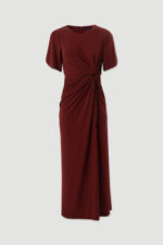 VESTIDO COMPRIDO BORDO COM DETALHE CUT-OUT FERRACHE - Image 4