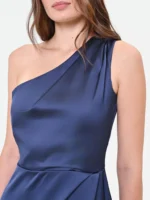 VESTIDO ASSIMÉTRICO AZUL MARINHO RINASCIMENTO - Image 4