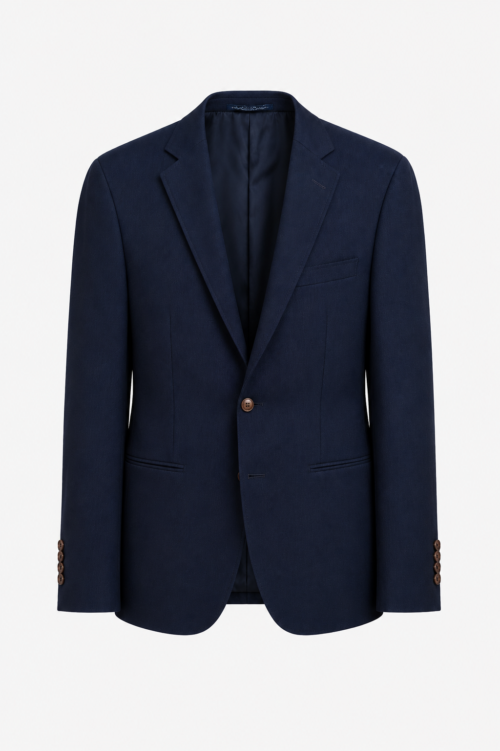 ChatGPT Image 20_07_2026, 17_04_07 BLAZER AZUL MARINHO TEXTURADO PONTO CHIC - Image 1
