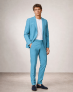 FATO AZUL TURQUESA PONTO CHIC
