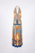 VESTIDO COM DECOTE HALTER ESTAMPADO SAHOCO - Image 2