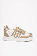 TÉNIS BRANCOS COM DETALHES BEGE RINASCIMENTO