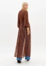 KAFTAN CASTANHO EM RENDA LANÇA PERFUME - Image 5